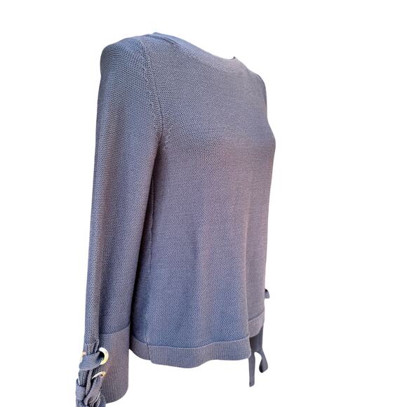 Ann Taylor Black Sweater with Bow-Accented Sleeves – NWT - Picture 4 of 9